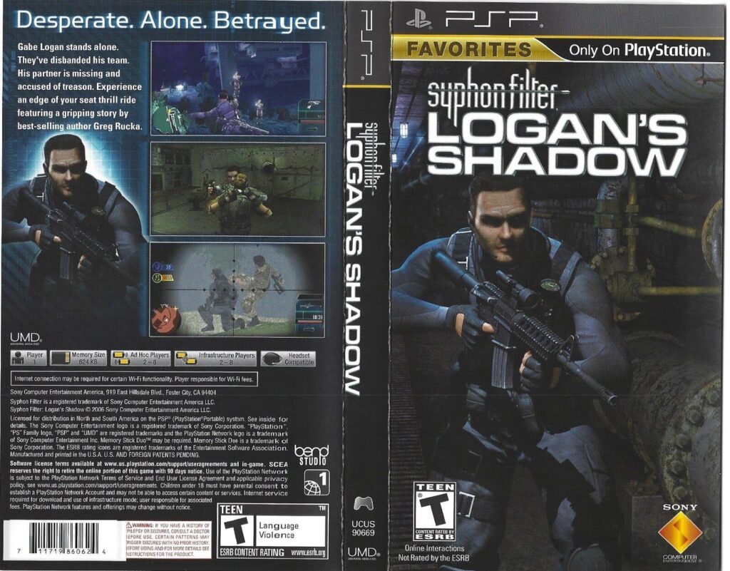 Syphon Filter Logans Shadow
