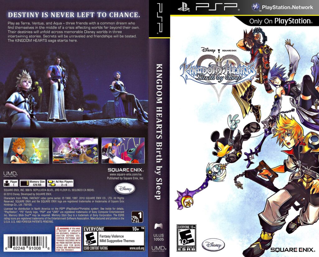 Kingdom Hearts Birth by Sleep